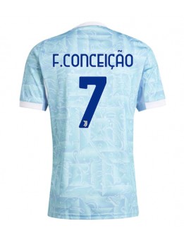 Billige Juventus Francisco Conceicao #7 Bortedrakt 2025-26 Kortermet